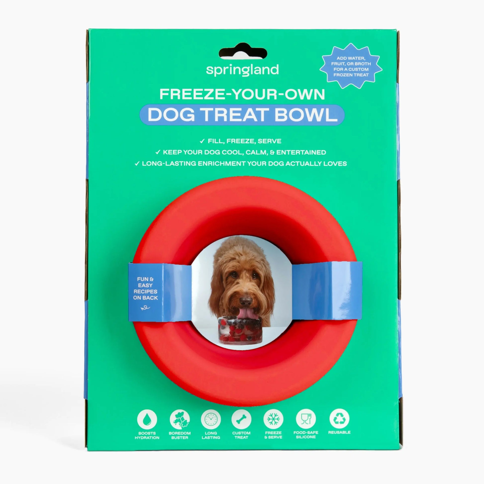 Freeze Your Own Dog Treat Bowl