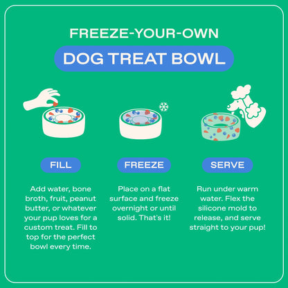 Freeze Your Own Dog Treat Bowl