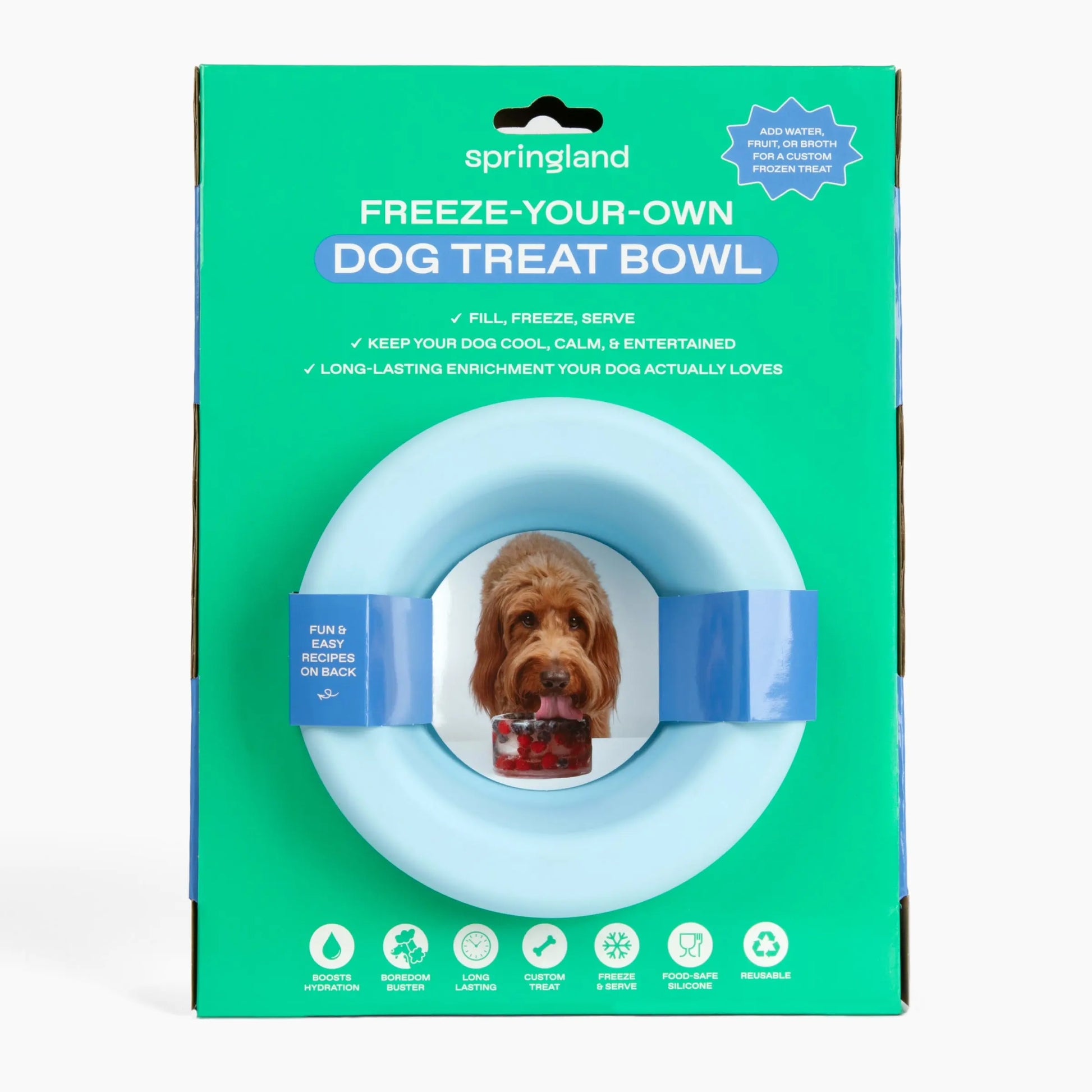 Freeze Your Own Dog Treat Bowl