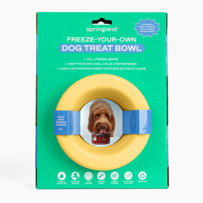 Freeze Your Own Dog Treat Bowl